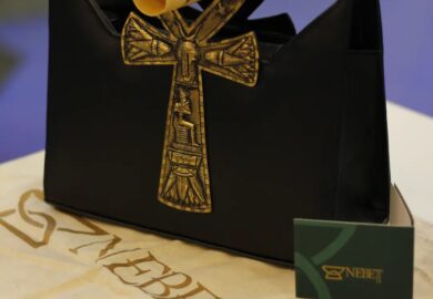 Ancient Egyptian designs by @nebet_eg graced the event today in Style Avenue.