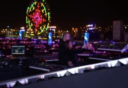 A little moment of romance with @michel_fadel_official & @joelle_fadel on stage in Coloratura.