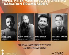 Stay tuned for tomorrow’s panel Sunday 28th at 3pm at Cairo Opera House.