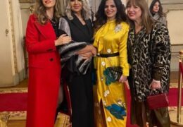 The launch of @dimajewellery ‘s “Golden Pebbles” collection in their Annual Winter Soireé.