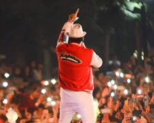 For the first time ever the Mega super star Tamer Hosny performed a one of a kind concert at @mustuni