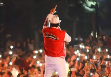 For the first time ever the Mega super star Tamer Hosny performed a one of a kind concert at @mustuni