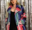 Have a colorful presence with @dstoreegypt #mmissoni coat #n21 fringes dress.