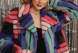 Have a colorful presence with @dstoreegypt #mmissoni coat #n21 fringes dress.