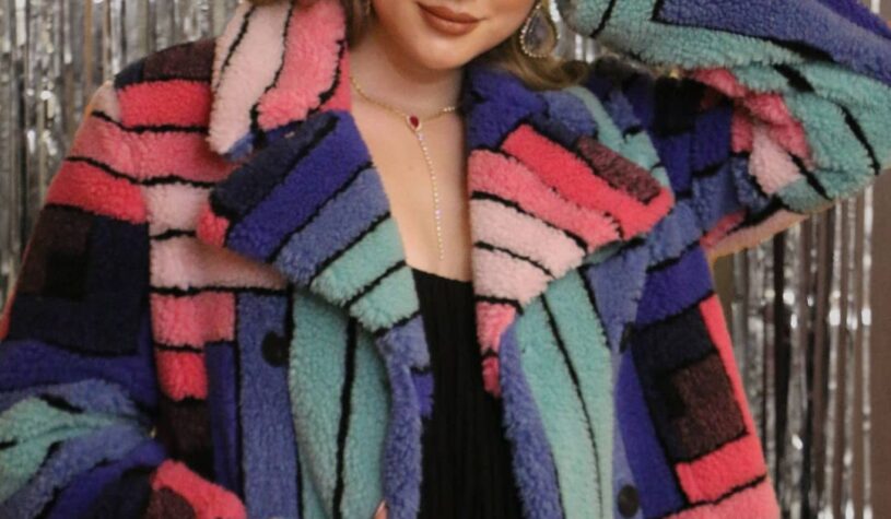 Have a colorful presence with @dstoreegypt #mmissoni coat #n21 fringes dress.