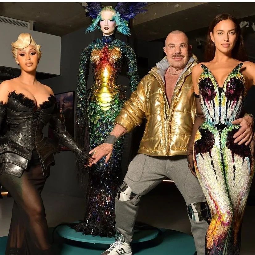 Honouring Mr Manfred Thierry Mugler for amazing years of art and dedication.