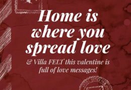 Special valentine messages with dedicated love promotions from @felt.eg