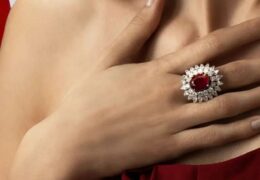 All the love presented in this precious gemstone ring just perfect for Valentine gift-giving by @tufenkjian￼