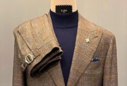 Cashmere and wool blend,the gentleman’s perfect match by @amerejjeh￼