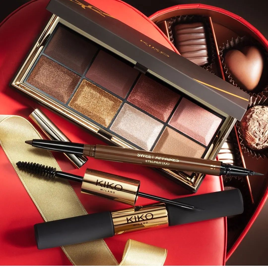 Get the perfect Valentine’s eye look with #kikosweetaffairs by @kikomilanoarabia￼