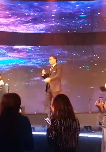 Live Entertainment from @nac_egy @benchmark.education with @raghebalama