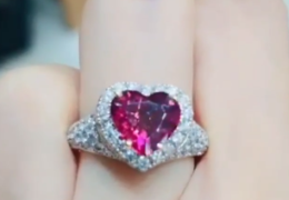 What better gift to get than a girl’s best friend this Valentine’s day. Show your love with @joannanakhlejewelry’s ruby heart diamond ring.