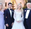 Congratulations to the newlywed couple @tiffanytrump @michaelboulos
