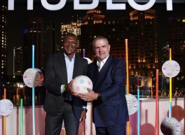 From last nights celebration with @hublotmea kicking off Fifa World Cup Qatar 2022 in Doha with a special campaign hublotlovesfootball designed