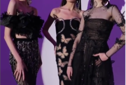 Striking and Magical patterns by Maison @georgeshobeika ‘First Kiss Collection’ 2022