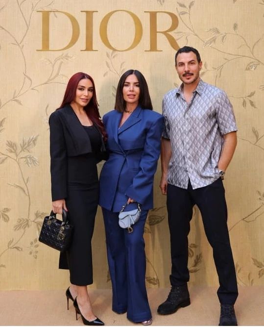 Stars looking fabulous in Dior for today’s iftar in Dubai celebrating the holy month.