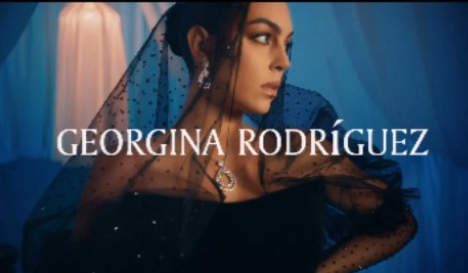 Georgina Rodriguez,has partnered with Saudi perfume manufacturer Laverne to serve as the face of their newest advertising campaign.