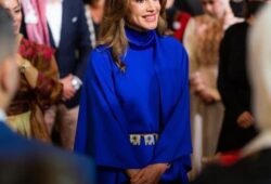 Queen Rania in Dubai and Jeddah for several event gatherings