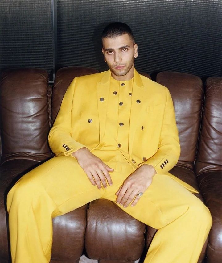 Younes Bendjima ,French Algerian model with impeccable style has starred in a new Spring/Summer 2023