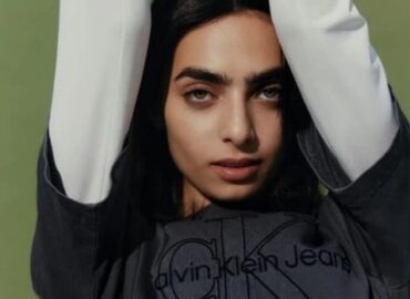 Latest campaign for US brand Calvin Klein featuring three talents from the Middle East, Lana Al-Beik