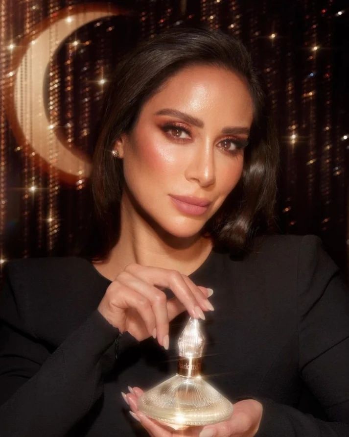 Gorgeous Egyptian actress @passantshawky radiates in her latest collaboration campaign