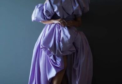 The beautiful @leonalewis wears a dress by the talented Saudi fashion designer 