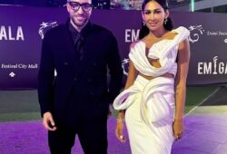 Stars  Moments from tonight’sfashion award red carpet event #theemigala2023 in Dubai.