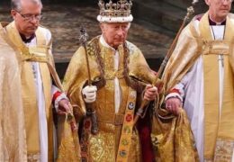 Congratulations to the royal family on the coronation of King Charles the third in a regal ceremony in London.