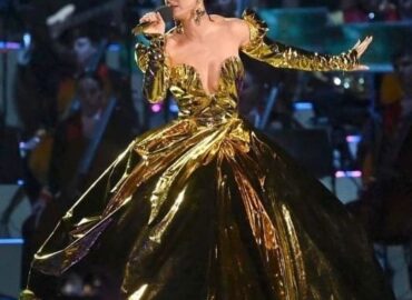 Yesterdays spectacular coronation concert in Windsor with the amazing singer Katy Perry who was dressed in Alexander McQueen!