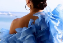 Beautiful Maya Williams in Blue