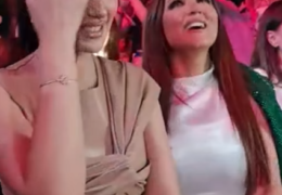 Beautiful @dorra_zarrouk and @maiomar_ at yesterday’s event celebrating the anniversary of the @thelondon.eg