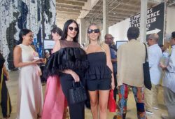 Exclusive  with the stunning @dorra_zarrouk at the Couture Collection Fashion Show of @ramialaliofficial