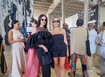 Exclusive  with the stunning @dorra_zarrouk at the Couture Collection Fashion Show of @ramialaliofficial