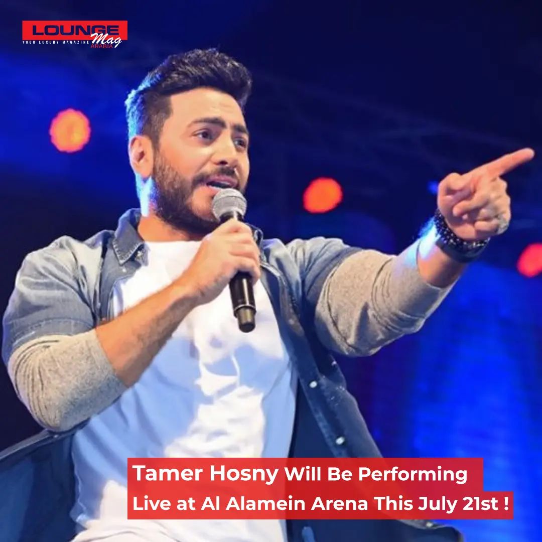 Excited for another Tamer Hosny concert that will leave us with memorable summer moments !