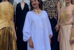 Fabulous Couture moments by @maisonsarachraibi presented in Paris for Haute Couture Week.