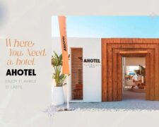 Ahotel, the North Coast Egypt’s latest luxury accommodation and first portable hotel flourishes through its innovative concept.