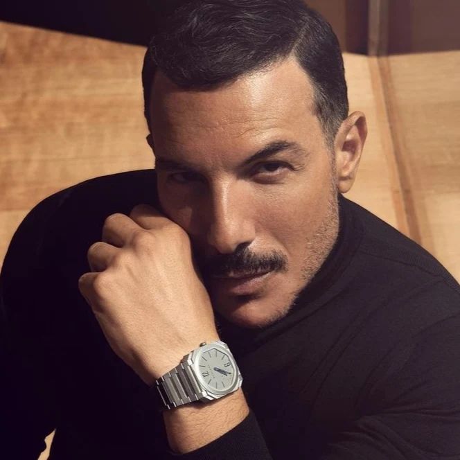 Bassel Khaiat has been announced as the very first male regional ambassador for Bvlgari!