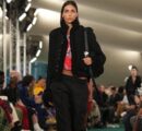 Nora Attal, a British model of Moroccan descent, walked the Burberry SS24 runway during London Fashion Week under the direction of creative director Daniel Lee and looked