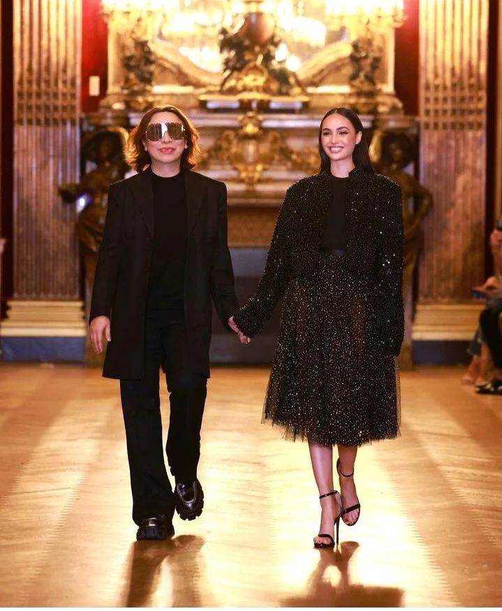 Step into a world of opulence and grace with @michael5inco latest SS24 collection presented in Paris for #parisfashionweek2023