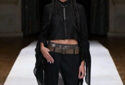 Saudi model Amira Al-Zuhair walked the runways for Japanese-run brand Yohji Yamamoto,Balmain and French jewellery brand Messika during Paris Fashion Week