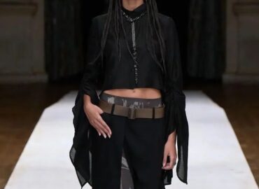 Saudi model Amira Al-Zuhair walked the runways for Japanese-run brand Yohji Yamamoto,Balmain and French jewellery brand Messika during Paris Fashion Week