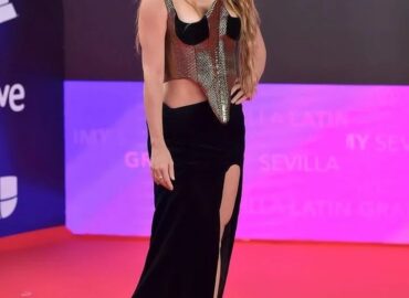 Swipe for some celeb style at the @latingrammys awards!