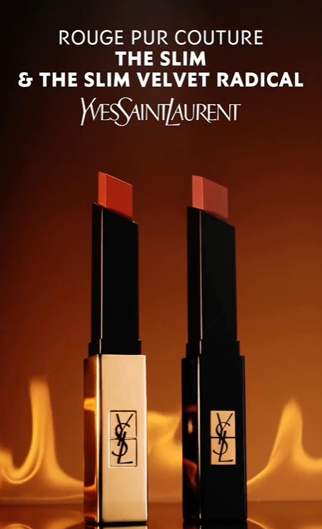 Model Loli Bahia, with origins from France and Algeria, has starred in another YSL Beauty ad.