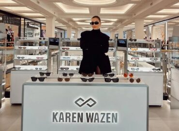 Lebanese public figure @karenwazen shares images from her recent brand 
