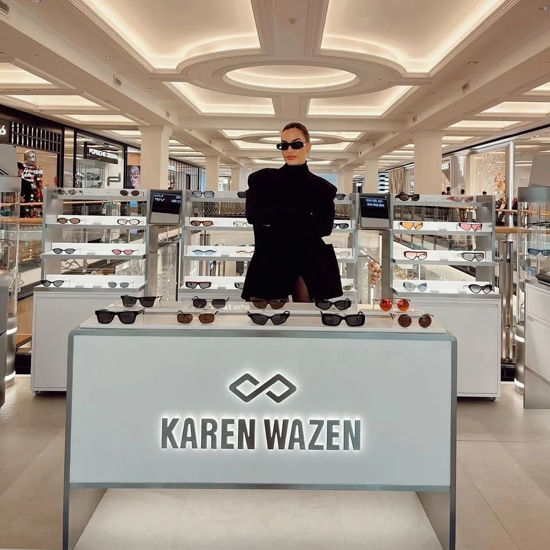 Lebanese public figure @karenwazen shares images from her recent brand 