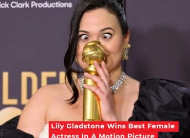 We are loving Lily’s reaction to her Golden Globe Awards Win 🌟 Well deserved 👏