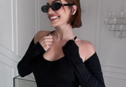 Lebanese entrepreneur @karenwazen went for the ✂ and looks amazingly fresh and all ready for Paris Fashion Week we guess!