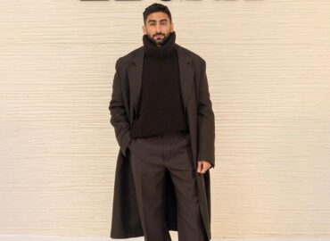 Dubai based entrepreneur @anasbukhash at @zegnaofficial show and may we add he definitely looks sharp and on point!
