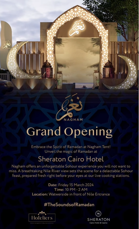 Step into a world of enchantment at Nagham Tent, where the melodies of Ramadan create an unforgettable atmosphere