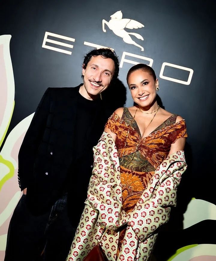 #etro celebrating their newly renovated boutique in Dubai Mall with friends!